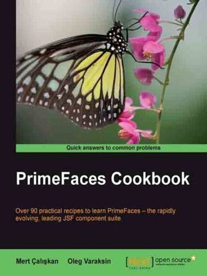 cover image of PrimeFaces Cookbook